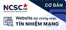 Website đạt chứng nhận Tín nhiệm mạng